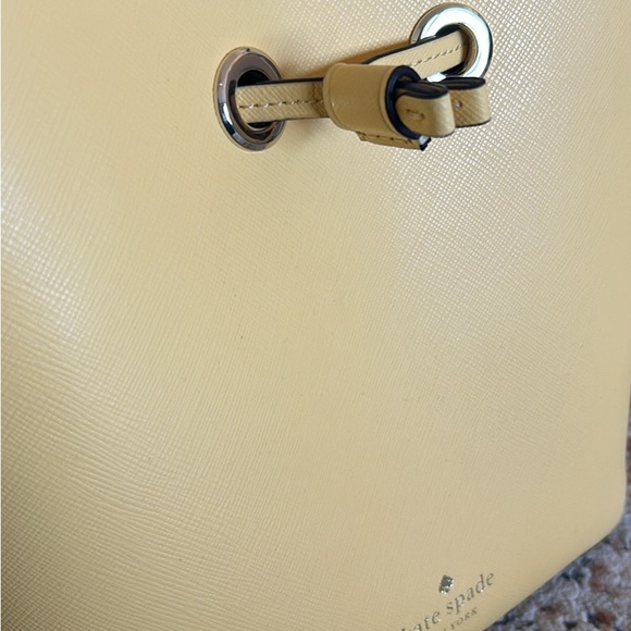 Kate Spade Yellow Bucket Bag - Picture 3 of 6